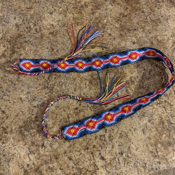 Tribal Handmade hand braided Belt - Picture 2 of 5